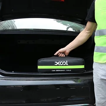 XOOL Safety Triangle Warning Kit for Road Emergencies