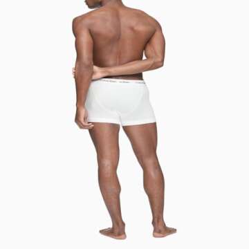 Calvin Klein Mens Cotton Stretch 5-Pack Trunk