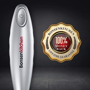 Bonsenkitchen Electric Milk Frother - Perfect for Coffee Lovers