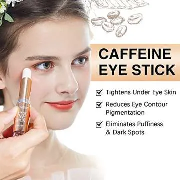 Caffeine Eye Stick for Dark Circles: Anti-Aging Treatment