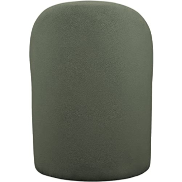 Modern Green Boucle Fabric Accent or Dining Chair