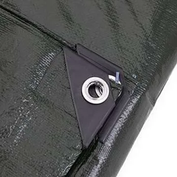 Durable Kotap Heavy-Duty Reversible Waterproof Tarp 12x14