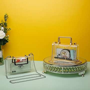 MOETYANG Clear Purse for Women - Stadium Approved Bag