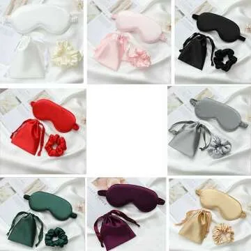 Personalized Silk Eye Mask - Perfect Birthday & Wedding Gift