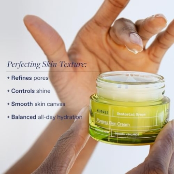 KORRES Santorini Grape Poreless Skin Cream 1.35 fl. oz. Bottle