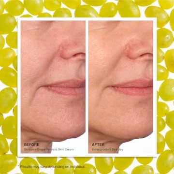 KORRES Santorini Grape Poreless Skin Cream 1.35 fl. oz. Bottle