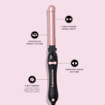 Beachwaver B1 Curling Iron - Effortless Curls for Everyone