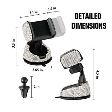 Amiss Bling Cell Phone Holder | Stylish & Functional