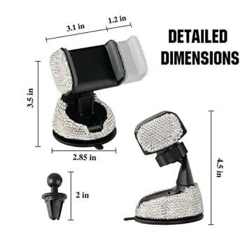 Amiss Bling Cell Phone Holder | Stylish & Functional