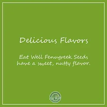 Eat Well Premium Foods Whole Fenugreek Seeds 32 oz, Bulk Fenugreek Methi Seed in Reseable Bag, Fenogreco en Semillas, Can be Ground to Powder or Used as Tea, 100% Natural Fresh Gourmet Spice Ingredients for Cooking