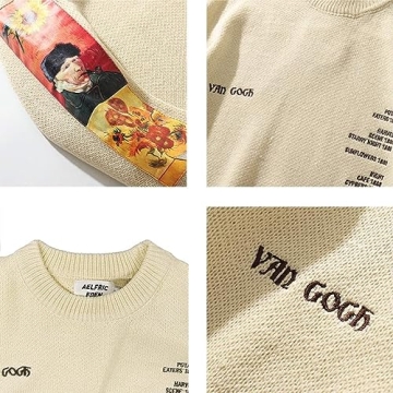 Artistic Aelfric Eden Oversized Van Gogh Sweater