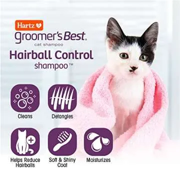HARTZ Groomer's Best Hairball Control Cat Shampoo