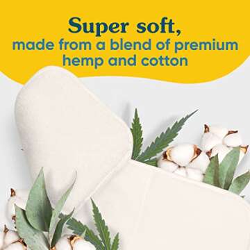 Charlie Banana Hemp Diaper Inserts - Eco-Friendly & Absorbent