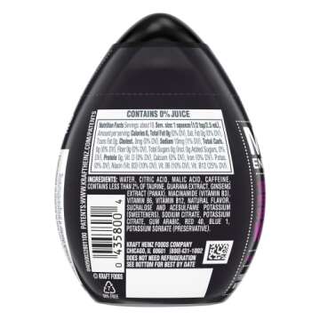 MIO Energy Liquid Enhancer Acai Berry 1.62oz Pack of 6