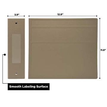 Carstens Heavy Duty 3-Ring Binder - 600 Pages Capacity