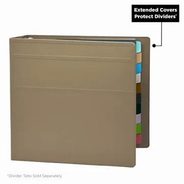 Carstens Heavy Duty 3-Ring Binder - 600 Pages Capacity