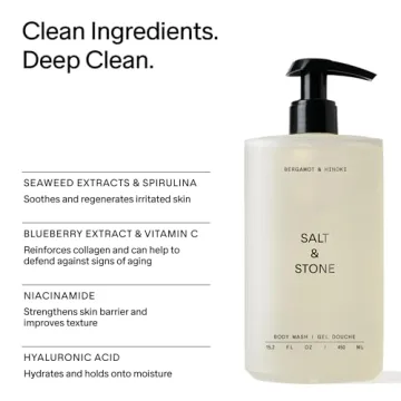 SALT & STONE Antioxidant Body Wash for All Skin Types