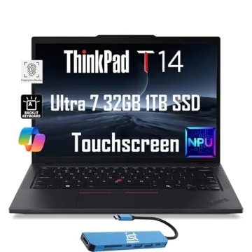 Lenovo ThinkPad T14 Gen 5: Ultra-Fast Business Laptop with Touchscreen & AI PC