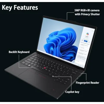 Lenovo ThinkPad T14 Gen 5 Business Laptop Intel Ultra 7 32GB DDR5