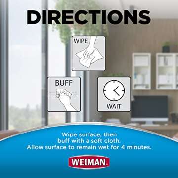 Weiman Electronic Cleaning Wipes - Anti-Static & Safe for All Devices
