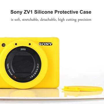 Pocoukate Camera Case for Sony ZV-1, ZV1 Camera Case Digital Camera Anti-Scratch Slim Fit Soft DSLR ...