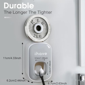 iHave Automatic Toothpaste Dispenser for a Clutter-Free Bathroom