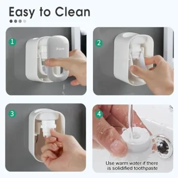 iHave Automatic Toothpaste Dispenser for a Clutter-Free Bathroom