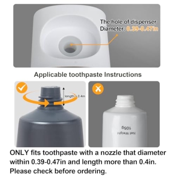 iHave Automatic Toothpaste Dispenser for a Clutter-Free Bathroom