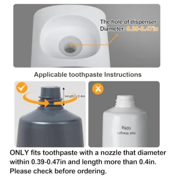 iHave Automatic Toothpaste Dispenser for a Clutter-Free Bathroom