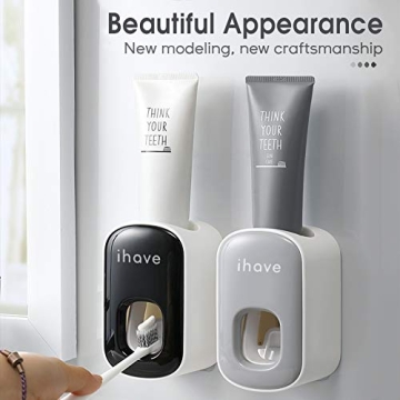 iHave Automatic Toothpaste Dispenser for a Clutter-Free Bathroom