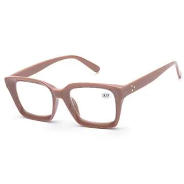 Stylish ZUVGEES Retro Reading Glasses for All Faces