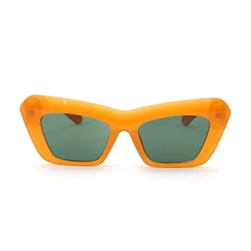 Stylish Karsaer Retro Vintage Cateye Square Sunglasses