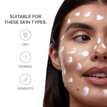 DRMTLGY Peptide Night Cream Face Moisturizer. Fragrance Free and Oil Free Hydrating Facial Moisturizer for All Skin Types. 2.1 oz