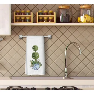 Dwept Blue and White Porcelain Kitchen Towels for All Occasions