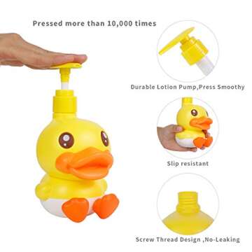 Cute Animal Soap Dispenser for Kids and Home