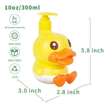 Cute Animal Soap Dispenser for Kids and Home