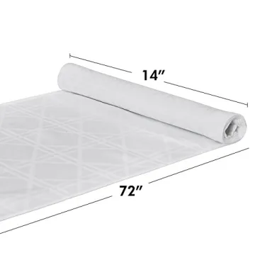 Deconovo Elegant Jacquard Damask Table Runner 14 x 72