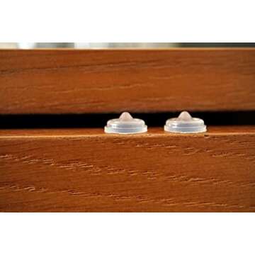 Soft Close Cabinet Bumpers 100 PCS Clear Sound Dampening