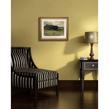 Vintage Gold Framed Wall Art - Elegant Nature Canvas Prints