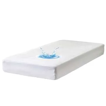 Ultra Soft Waterproof Twin Mattress Protector Fitted Cover