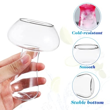 Unique Mushroom Cocktail Glass for Stylish Drinkware
