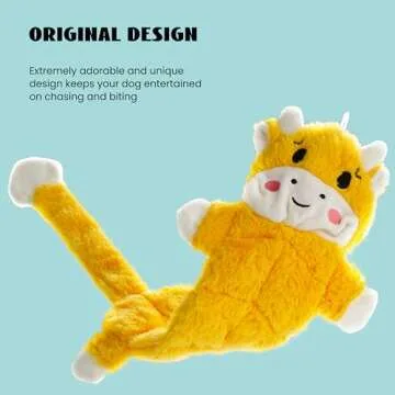 Nocciola 5 PCS No Stuffing Crinkle Dog Squeaky Toys, Durable Dog Toys for Tug of War, Tough Dog Toys for Small Medium Large Dogs & Aggressive Chewers, Puppy Dog Toys to Keep Them Busy