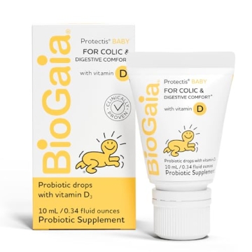 BioGaia Baby Probiotic Drops for Colic Gas Relief Vitamin D