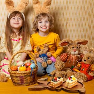 Domensi Bunny Plates for Easter Parties and More