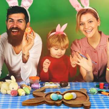 Domensi Bunny Plates for Easter Parties and More