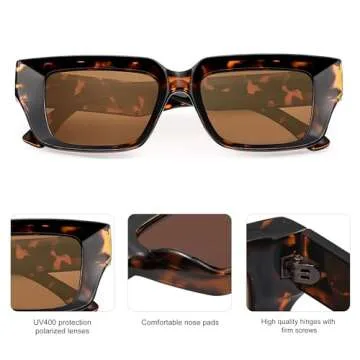 SOJOS Trendy Polarized Sunglasses for All Occasions