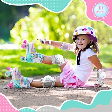 Adjustable Light Up Roller Skates for Kids - SULIFEEL