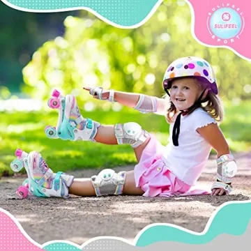 Adjustable Light Up Roller Skates for Kids - SULIFEEL