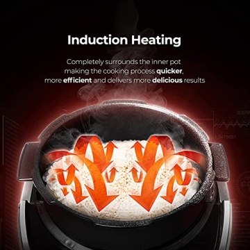 CUCKOO Induction Heating Rice Cooker 10-Cup Stainless Steel