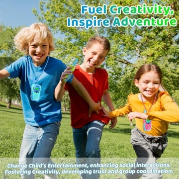 Vvinca Walkie Talkies - Rechargeable Kids Communication Toy